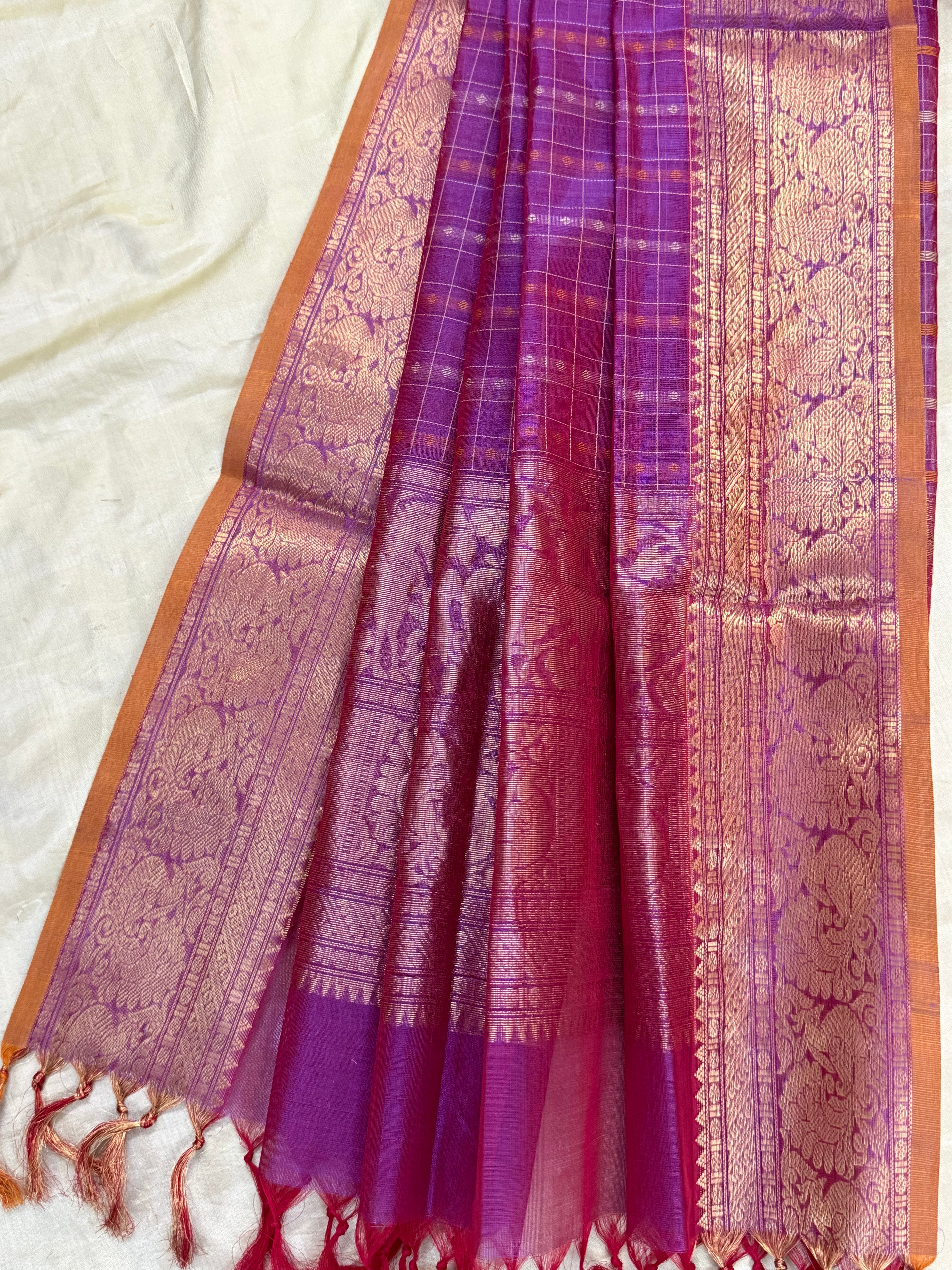 DUPPATTA IN PURE SILK COTTON / CLSA10796