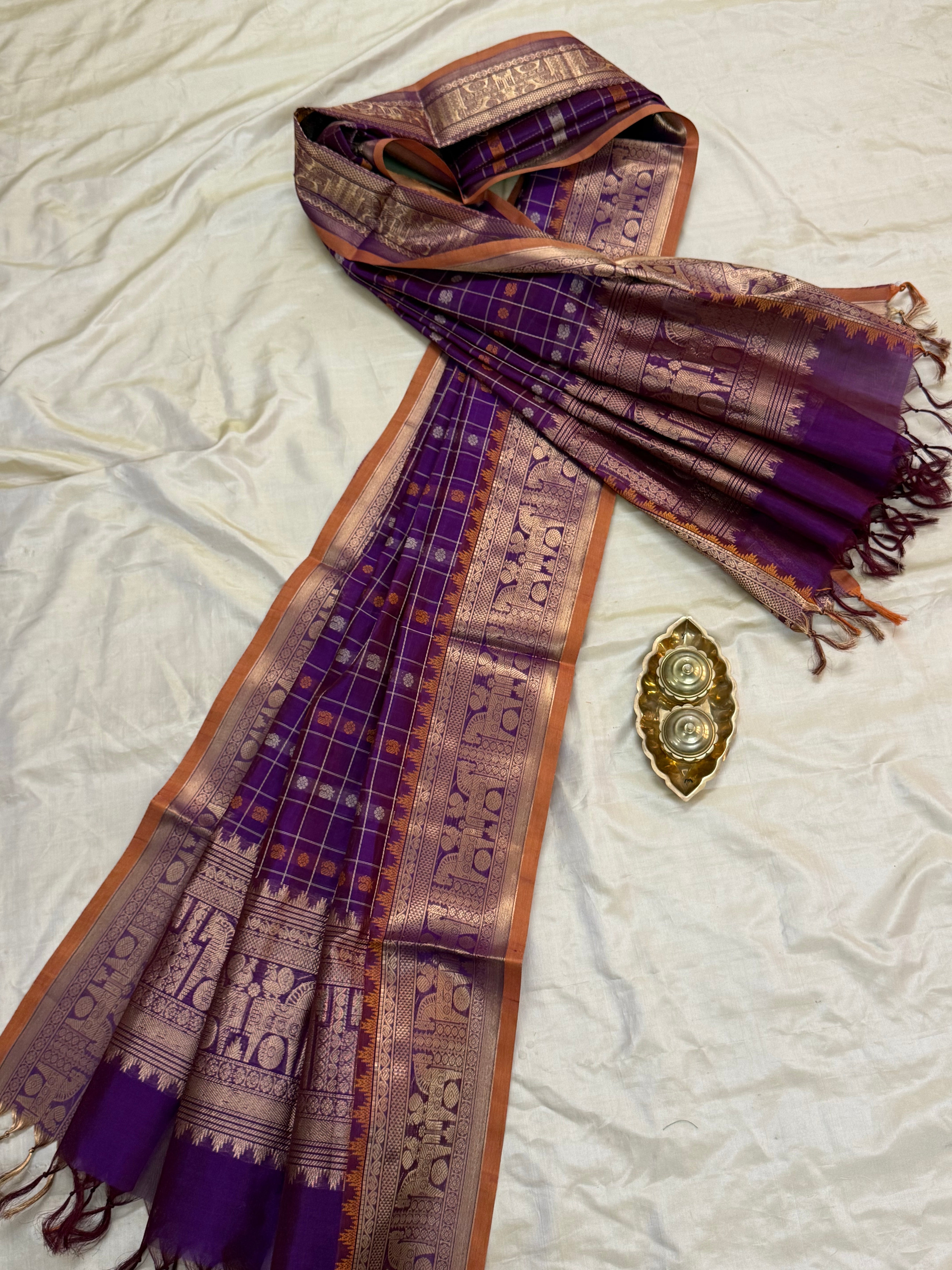 DUPPATTA IN PURE SILK COTTON/CLSA10809