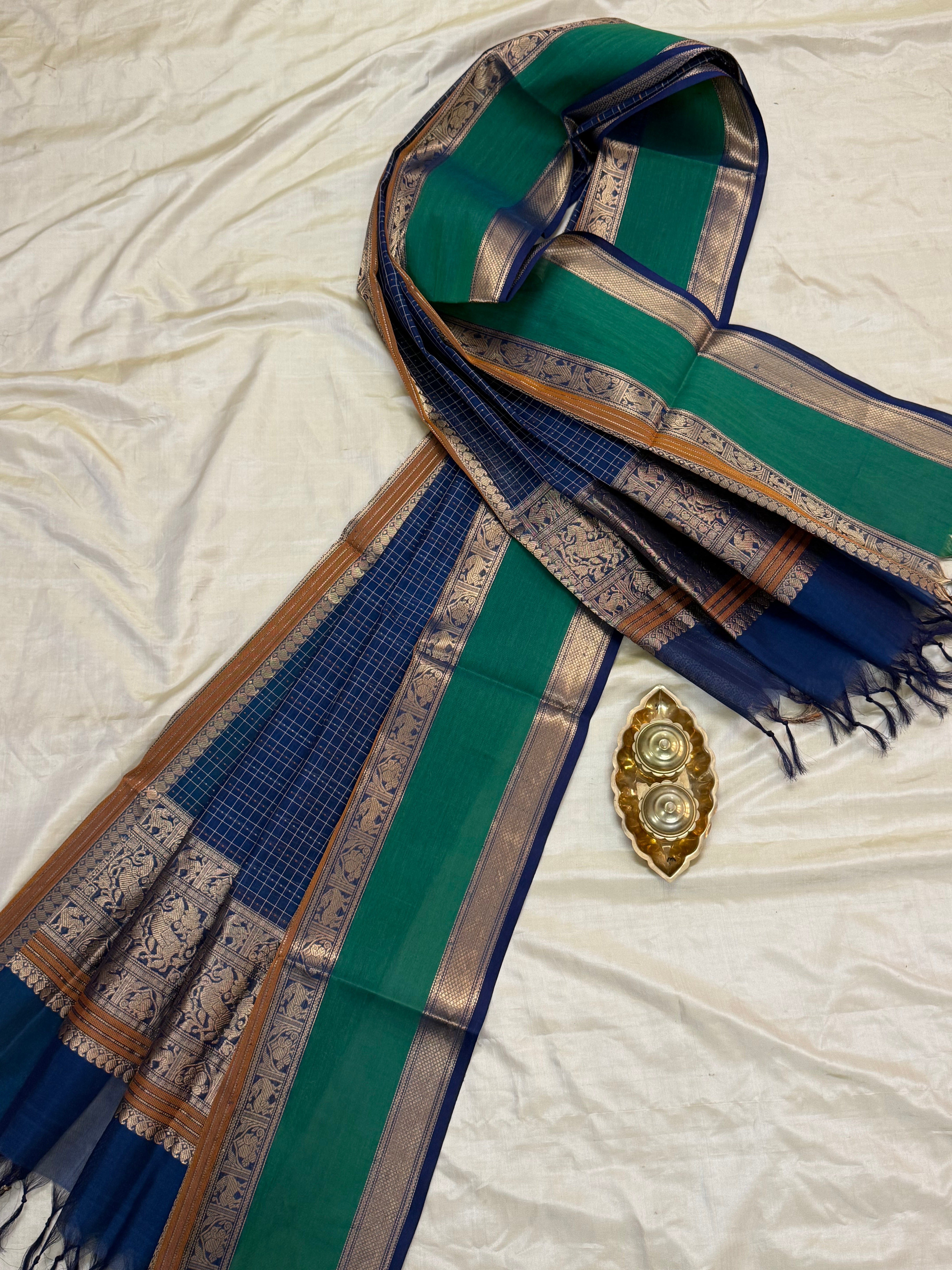 DUPPATTA IN PURE SILK COTTON/CLSA10806
