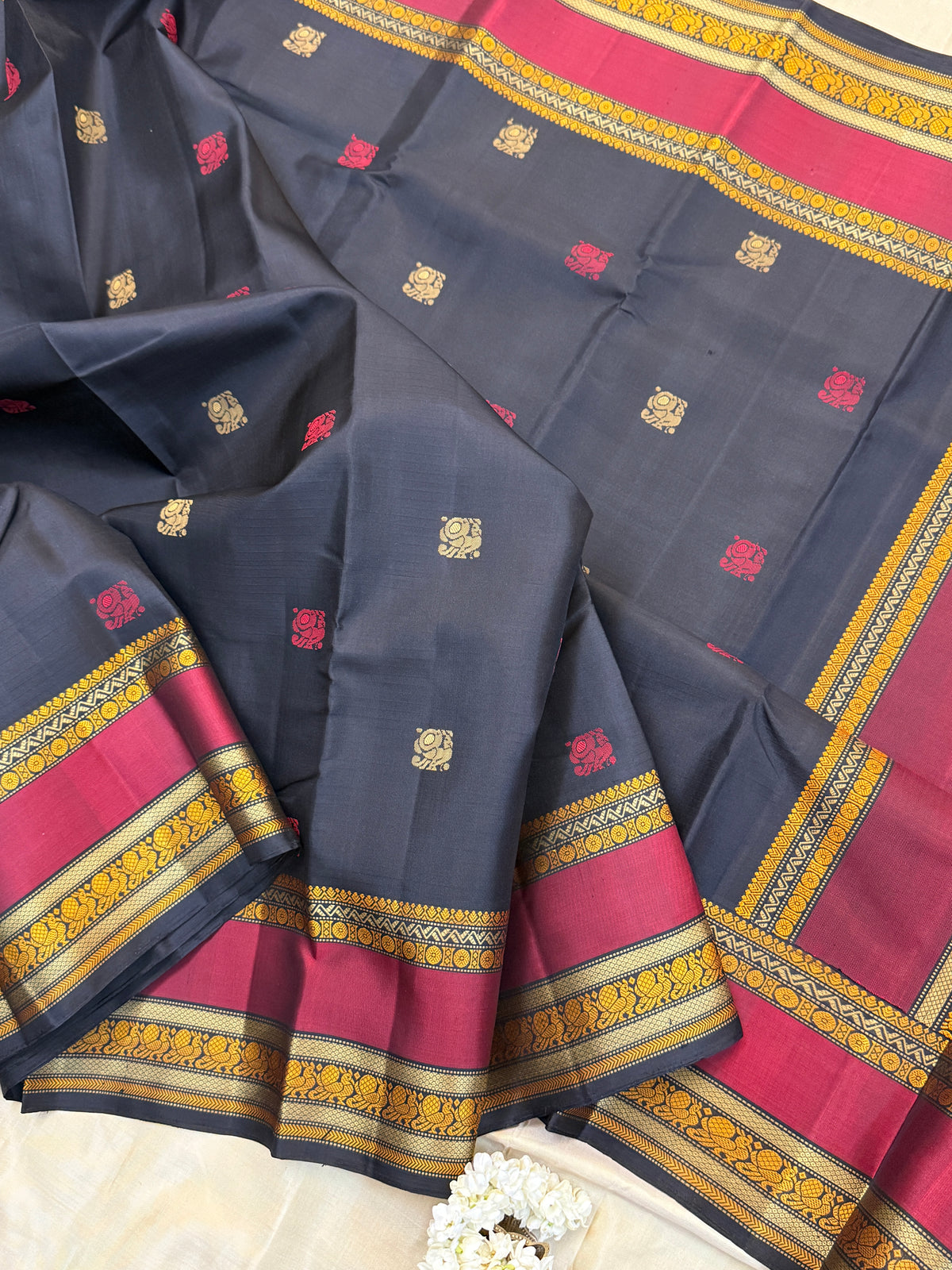 Soft silk-Thread work Kanjipuram clsa 11260