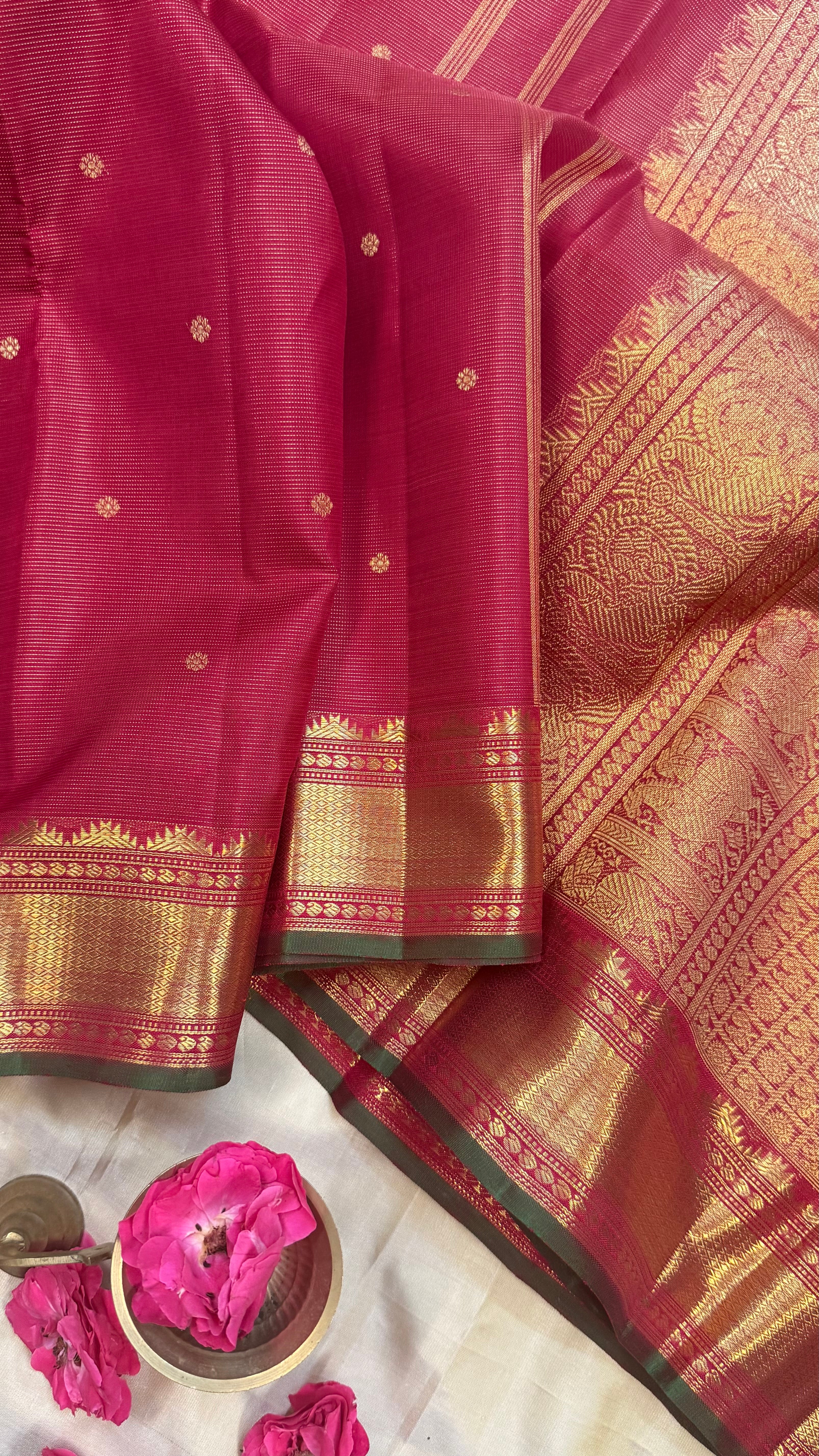 Araku Vairaoosi  / Kanjipuram silk