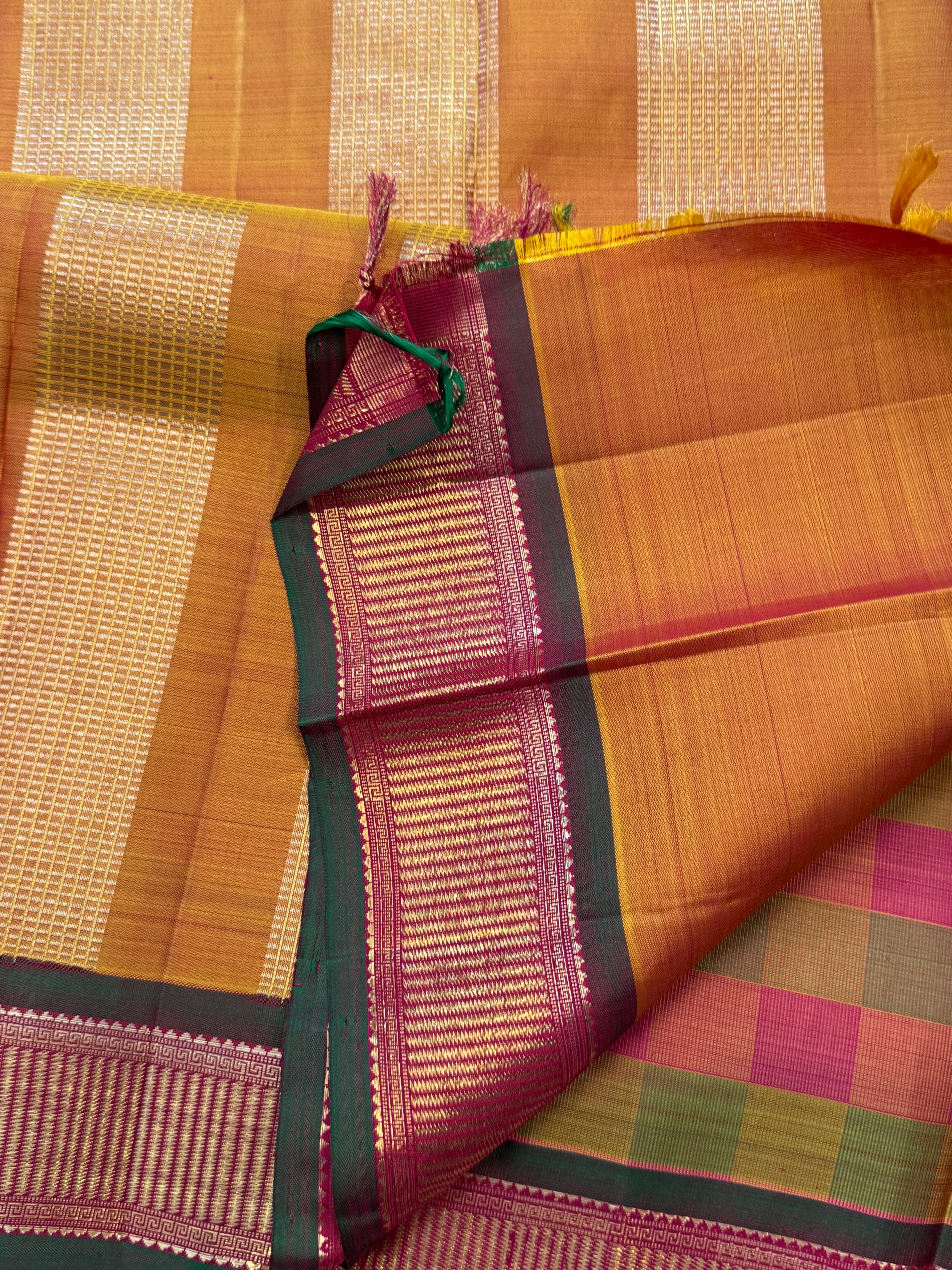 Pai madi watch pet / kanjipuram silk