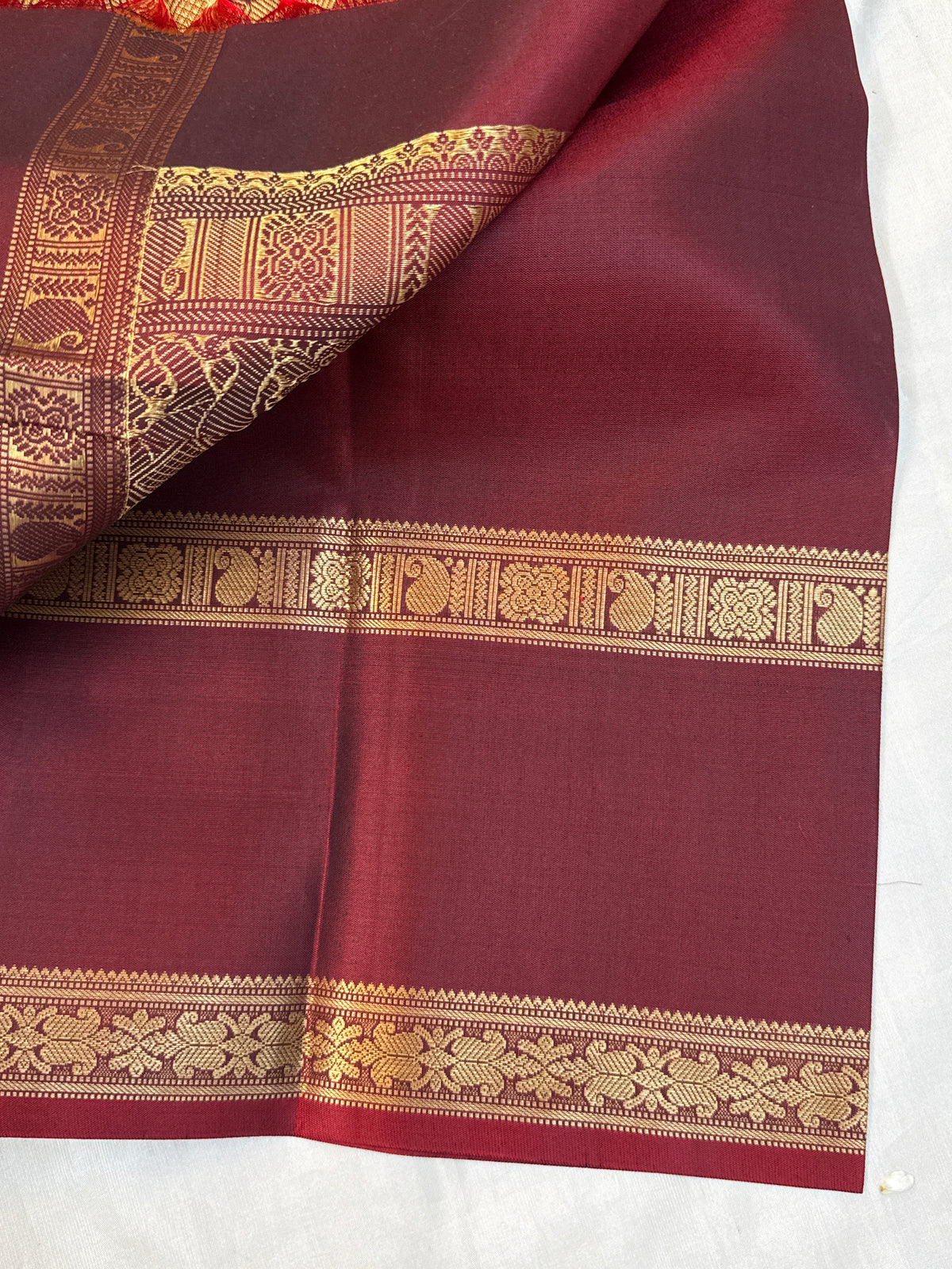festivel edit _special Edition _ Kanchana and Rettapet border /silk saree clsa 12405