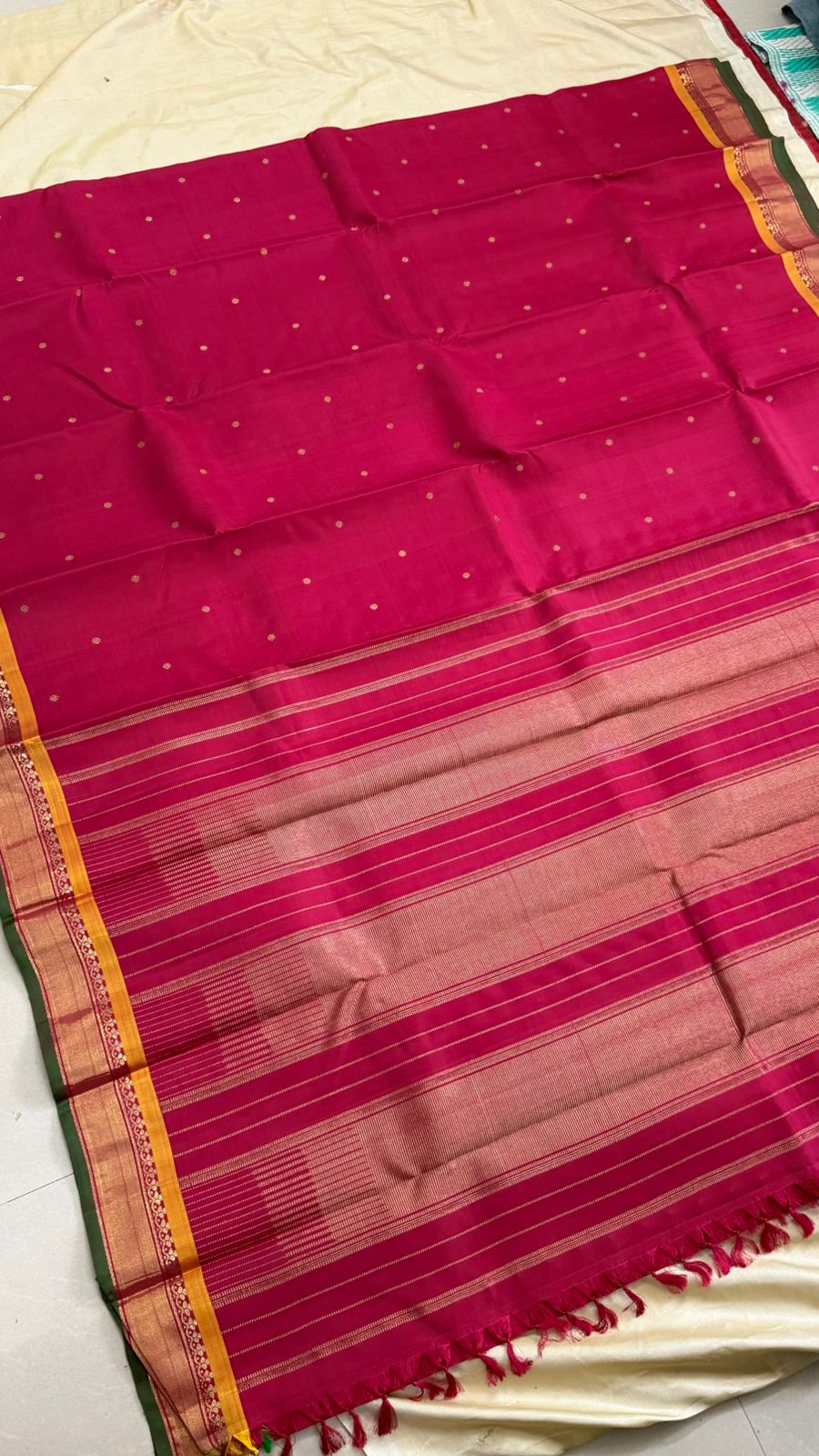 Pinkish Araku / Kanjipuram silk