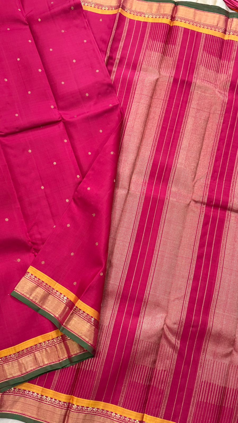 Pinkish Araku / Kanjipuram silk