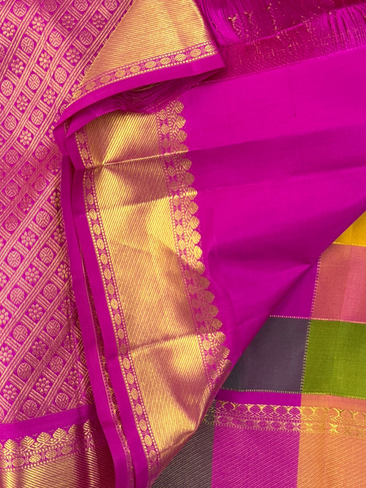 Paalum pazhamum checks/ Arani silk CLSA9921