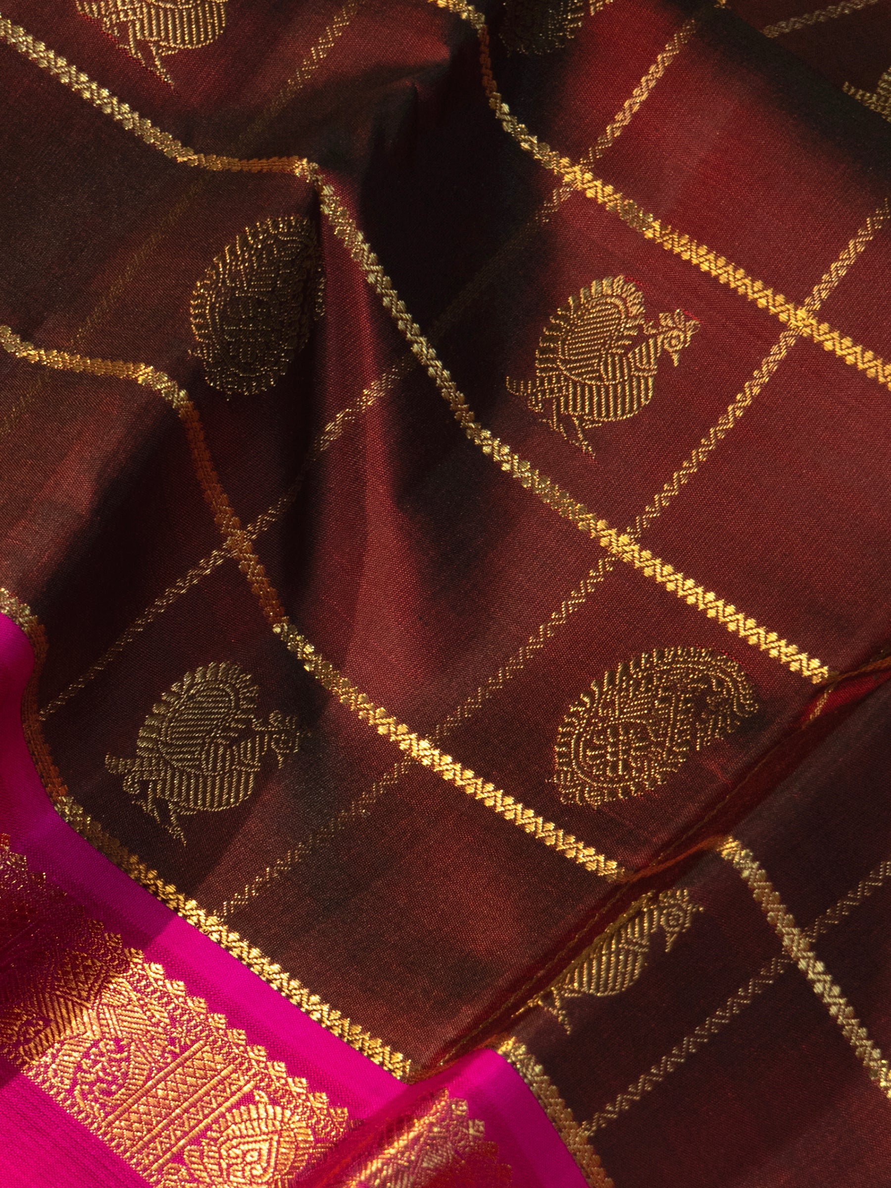 Bridlal edit : Paaku Kattam Butta / Kanjipuram Silk Saree CLSA8457