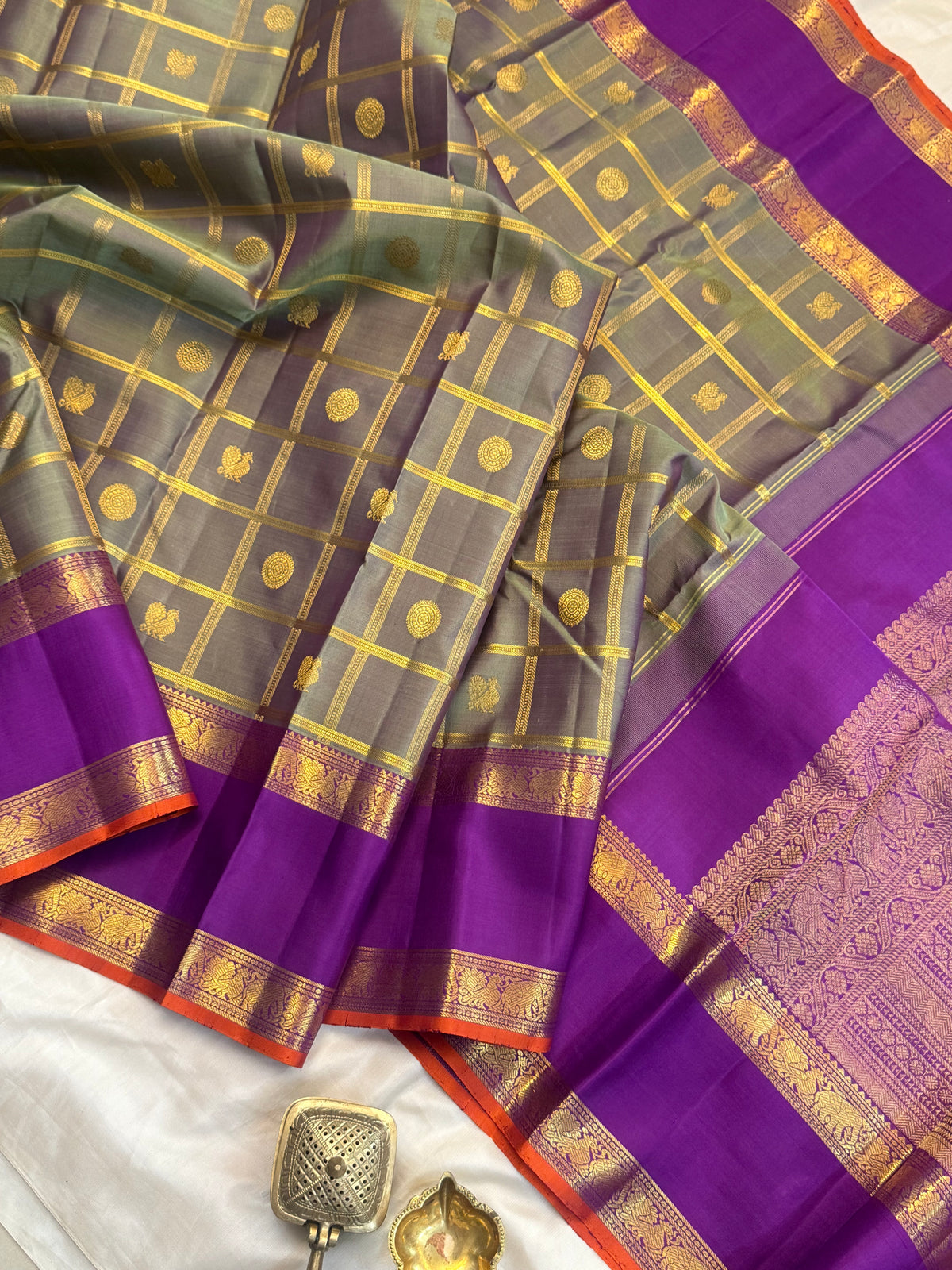 Aarani Kattam Butta/  silk saree CLSA13025