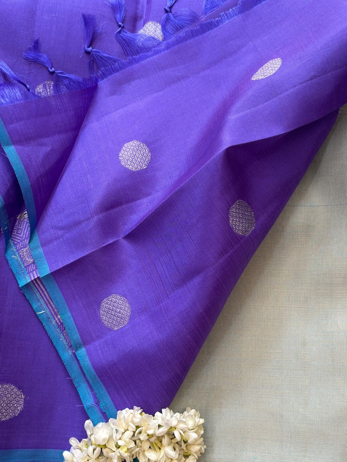 Partly pallu style/ kanjipuram silk
