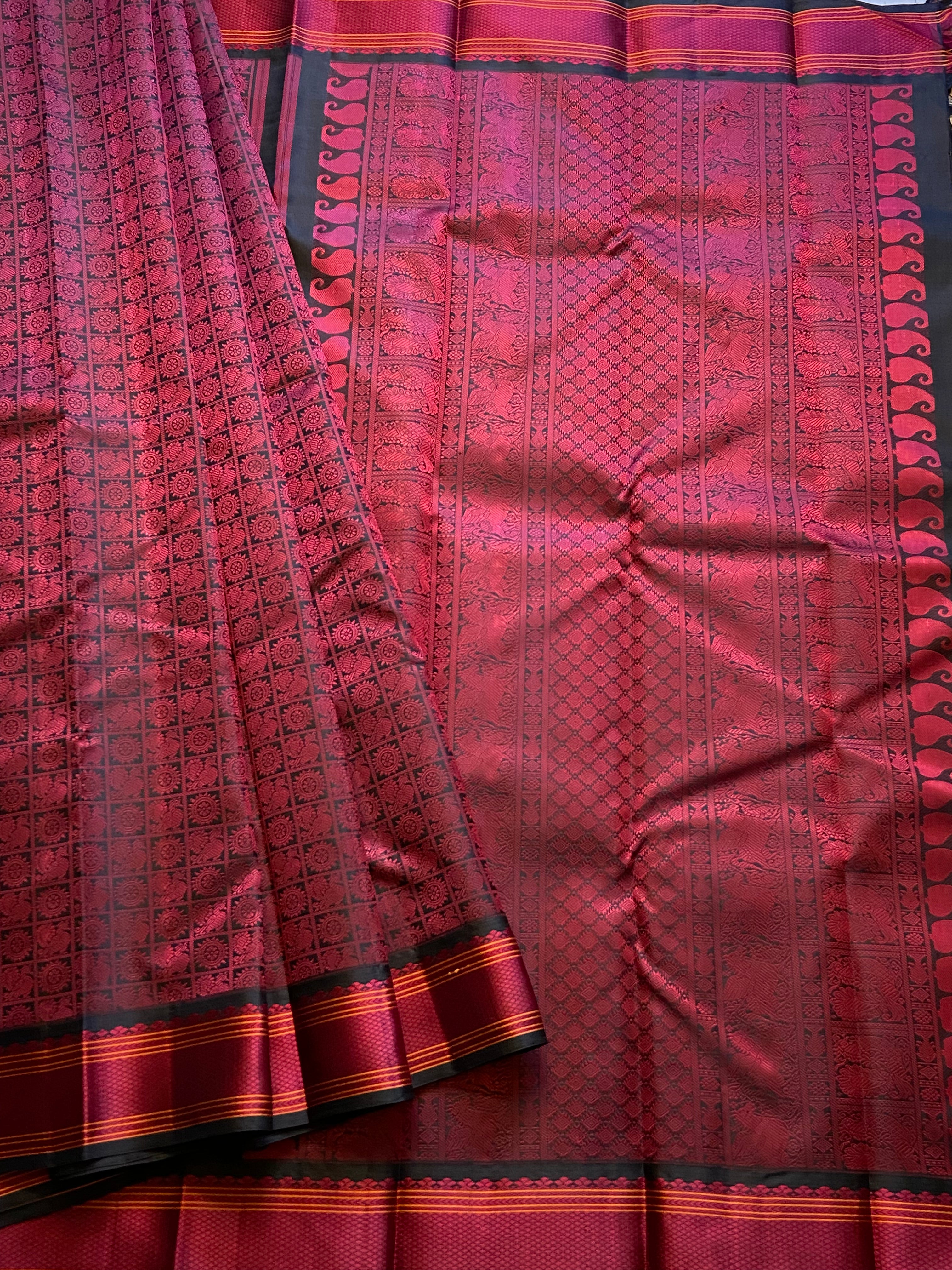 1000 butta kanjivaram silk
