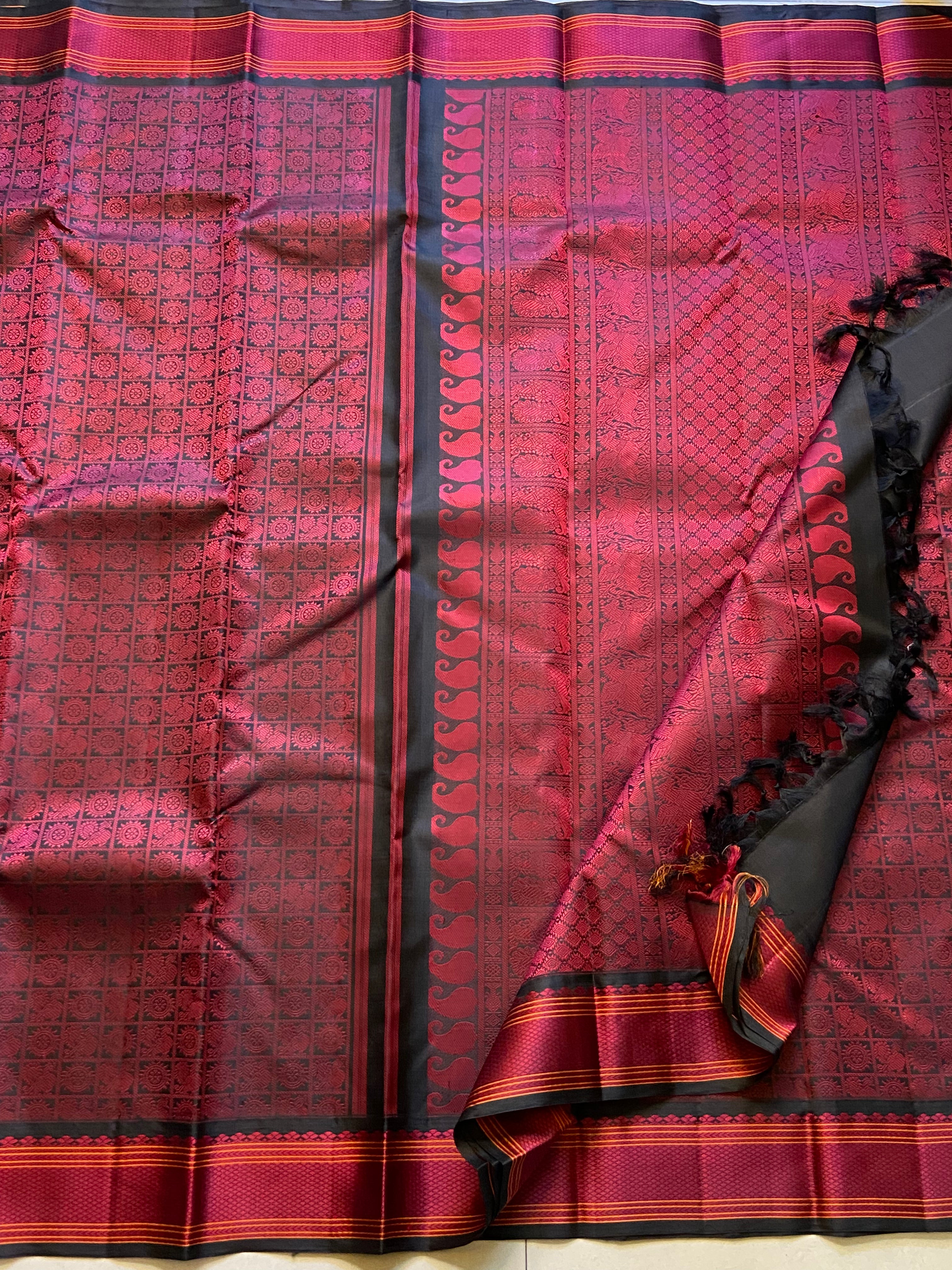 1000 butta kanjivaram silk